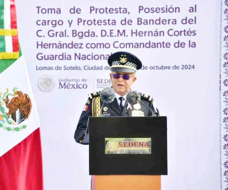 Nombran a nuevo Comandante Interino de la Guardia Nacional