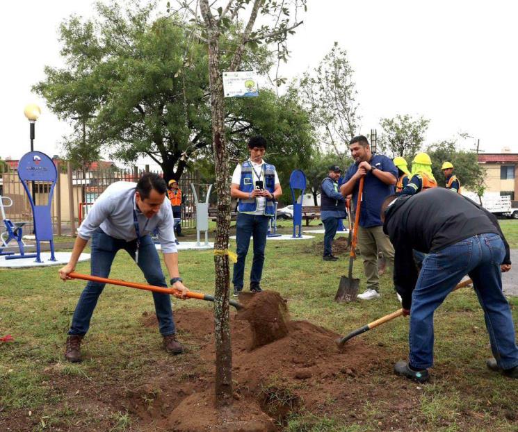 Arrancan tercera temporada del programa ´Arboleando San Nicolás´