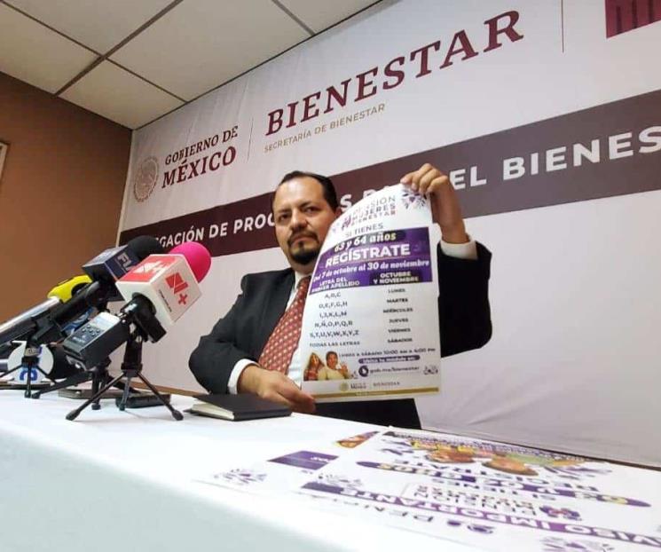 Inicia registro de nuevos beneficiarios de apoyos de Bienestar