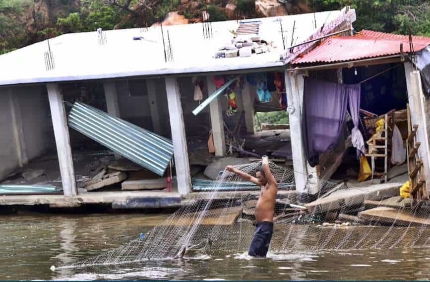 Guerrero y Oaxaca, libres de inundaciones tras paso de huracán John