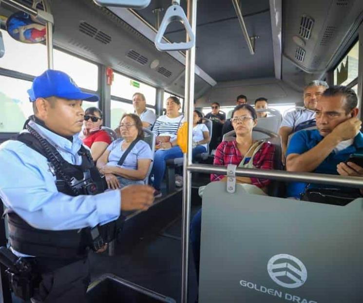 Intensifica Monterrey operativos de seguridad en camiones urbanos