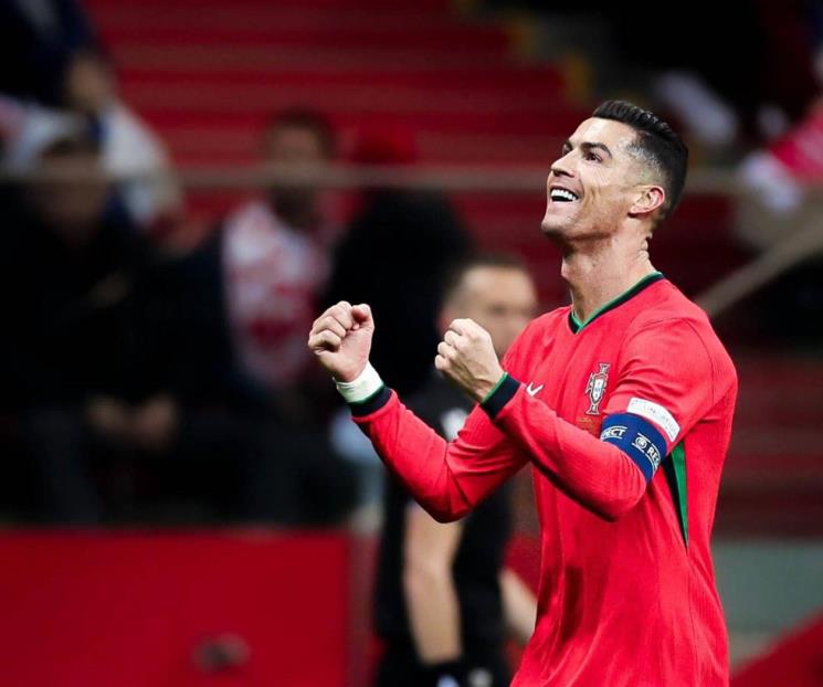 Anota CR7 en victoria de Portugal en Nations League 