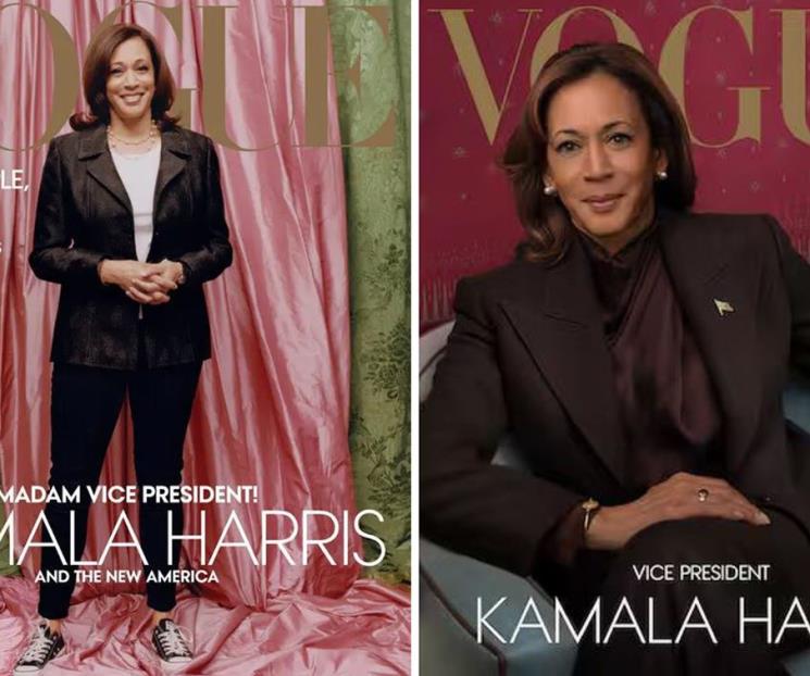 Protagoniza Kamala su segunda portada de Vogue