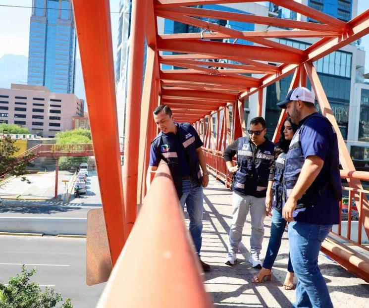 Inicia SP mantenimiento de 19 puentes peatonales