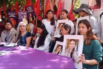Piden familiares de activista desaparecida ayuda a la jefa del Ejecu