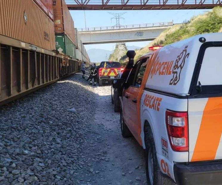 Joven muere arrollado por el tren en García