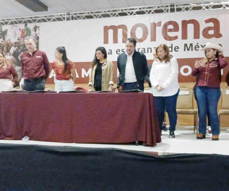 Irían Mijes, Clara, Waldo y Judith por candidatura