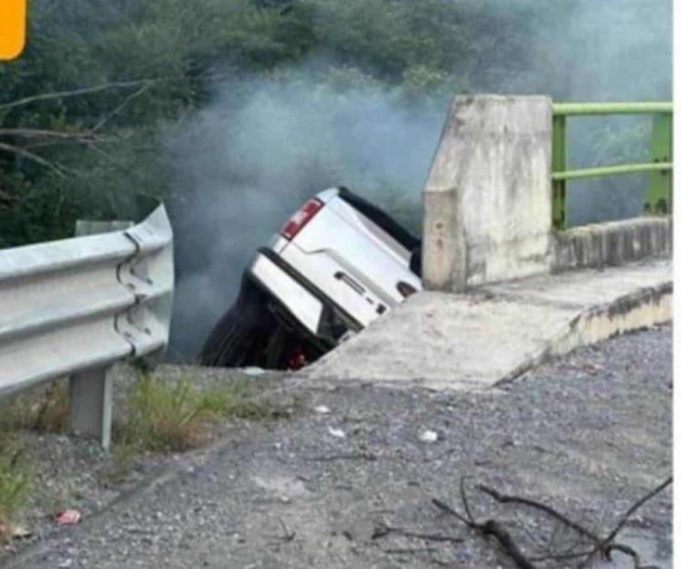 Muere mujer tras accidente en Villaldama