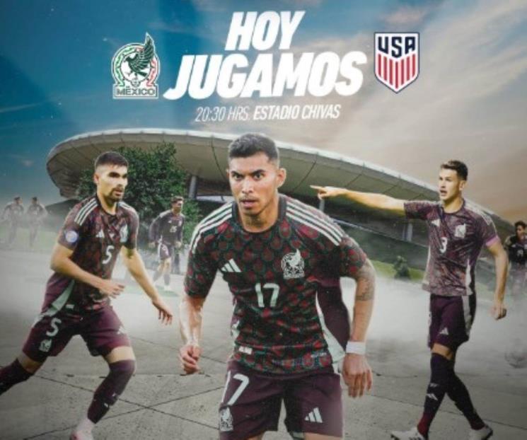 Se enfrentarán hoy México y Estados Unidos en el Akron