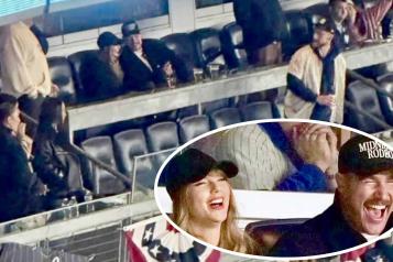 Sacan Taylor Swift y Travis Kelce su lado beisbolero