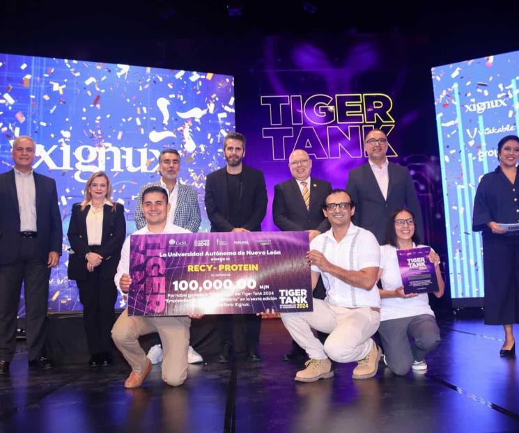 Reconoce UANL a ganadores de la edición 2024 de Tiger Tank