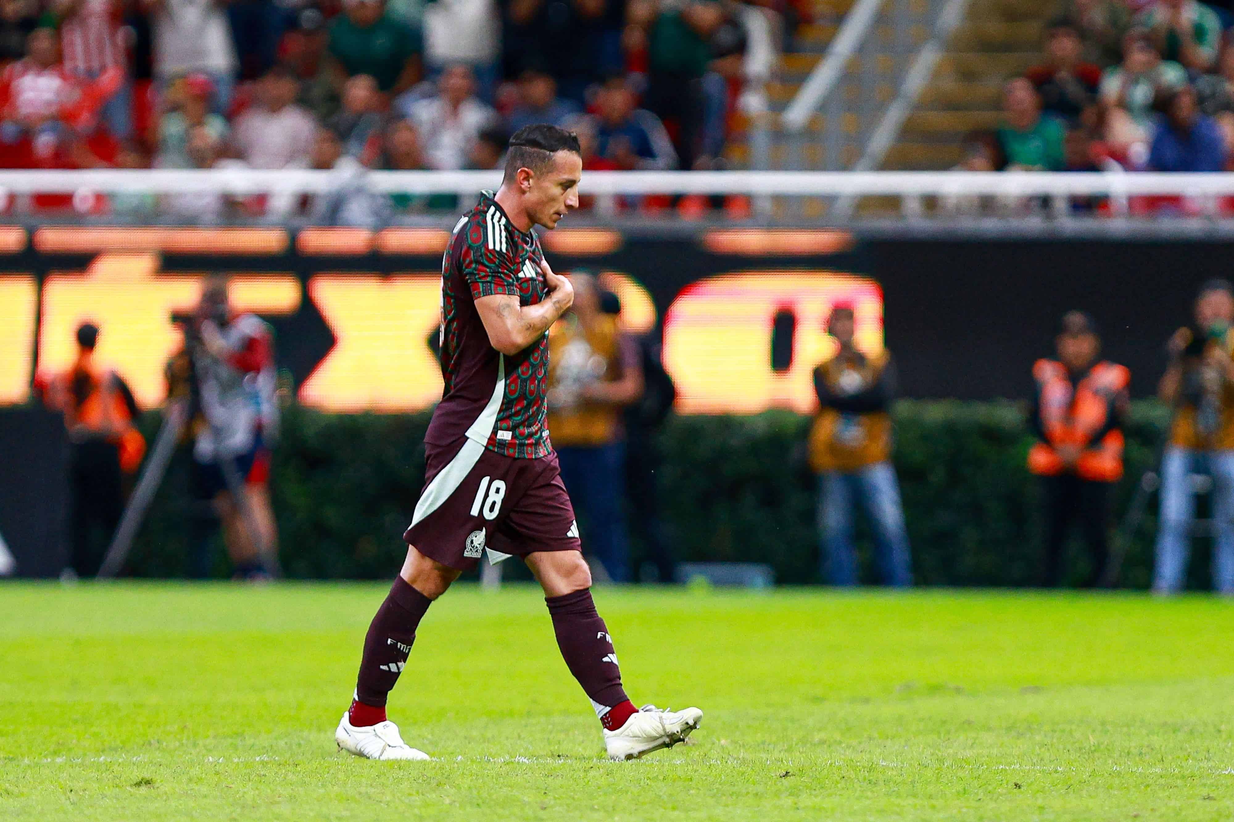 Andrés Guardado disputa su último partido como seleccionado mexicano.