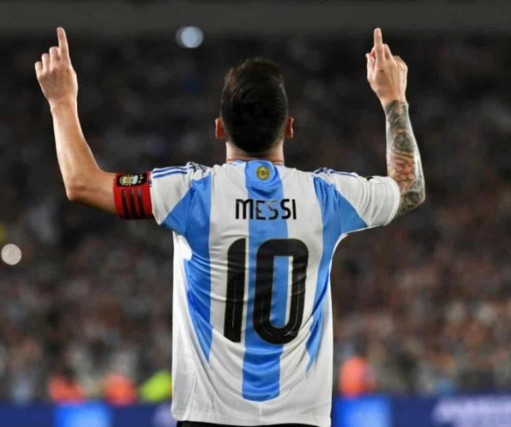 Humilla Argentina a Bolivia... ¡con hat-trick de Messi!