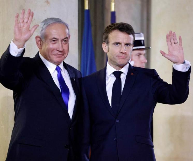 Discuten Netanyahu y Macron por la creación del Estado de Israel