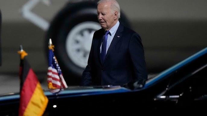 Biden llega a Alemania en visita de despedida