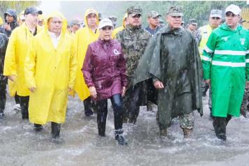 Provoca tormenta Nadine lluvias e inundaciones en Chetumal