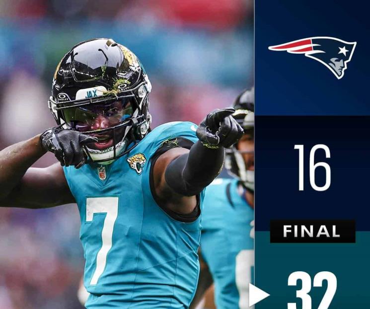 Vence Jacksonville en Londres a los Patriotas de Nueva Inglaterra