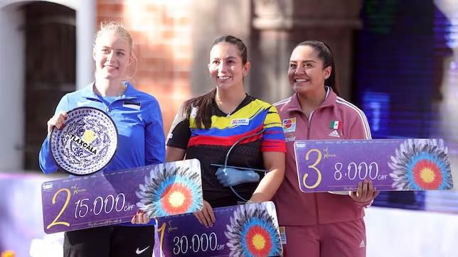 Dafne Quintero gana el tercer puesto en Copa del Mundo