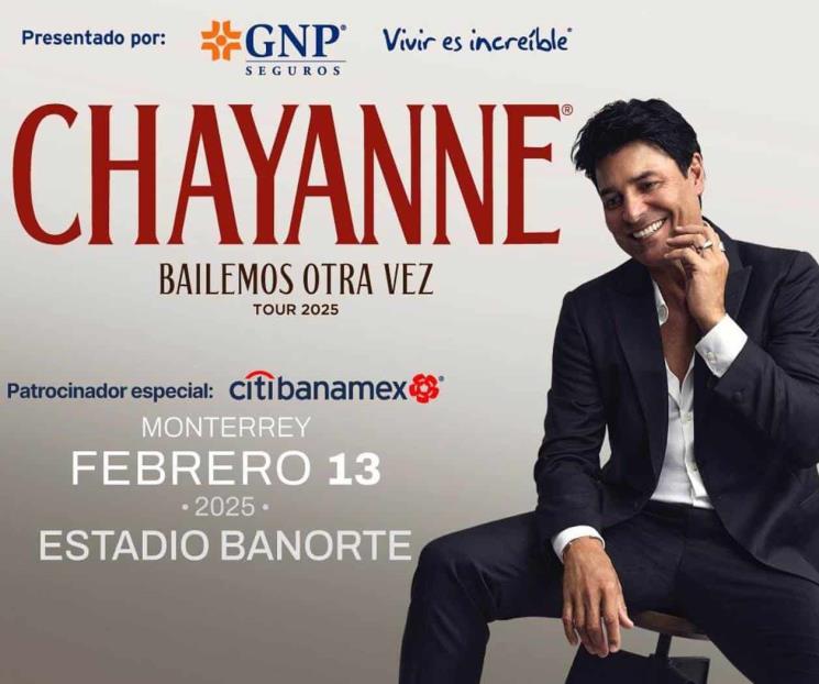 Chayanne bailará otra vez en Monterrey en 2025