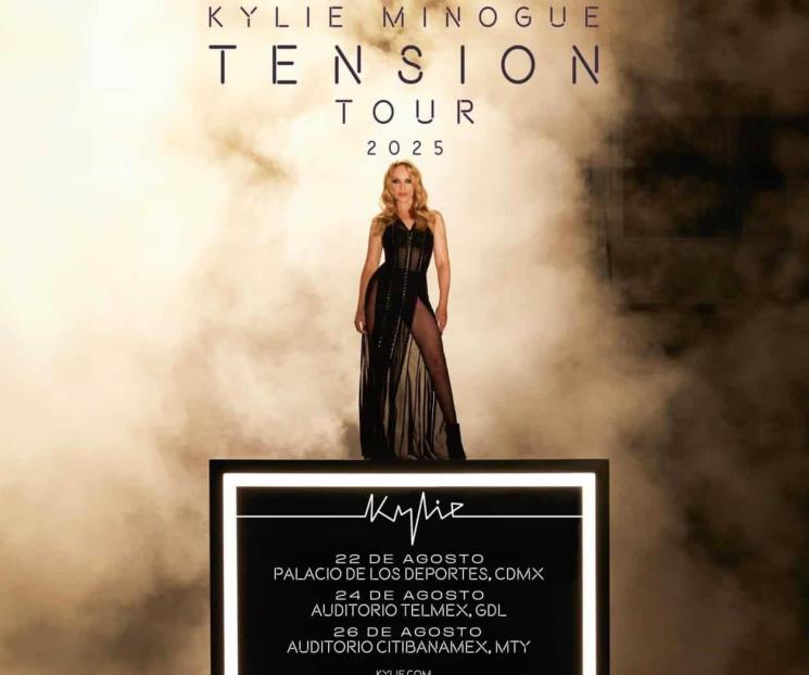 Anuncia Kylie Minogue concierto en Monterrey