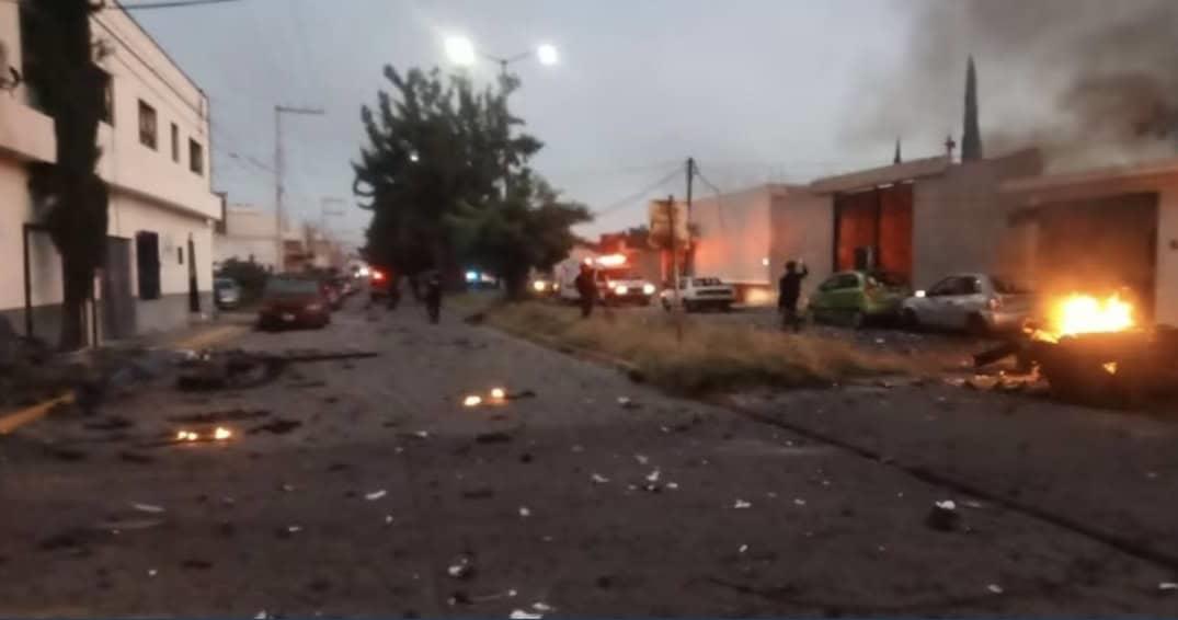 Coche bomba explota en Acámbaro, Guanajuato