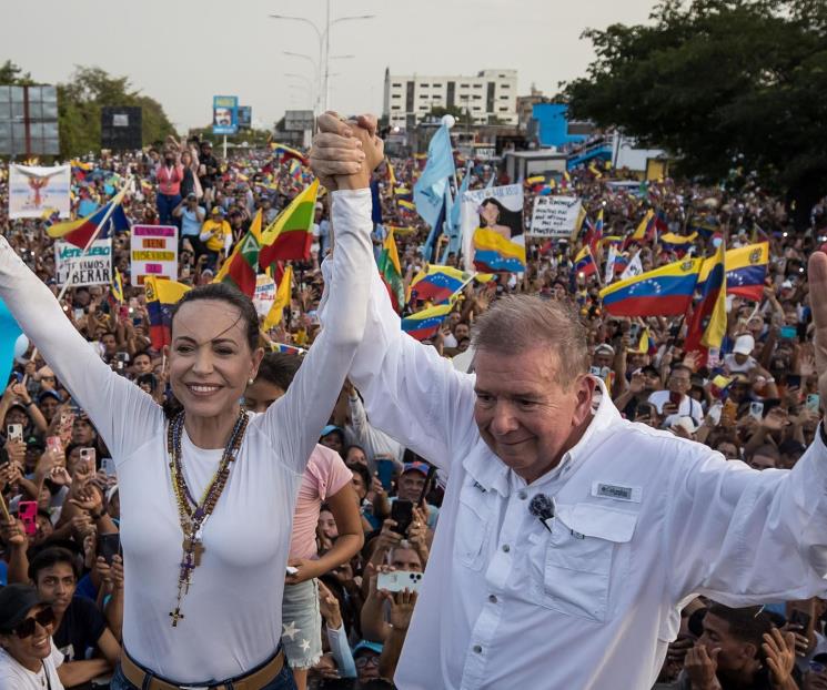 Reconoce UE a Edmundo González y María Corina Machado