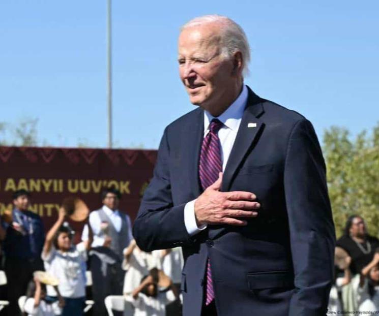 Se disculpa Joe Biden con comunidades indígenas