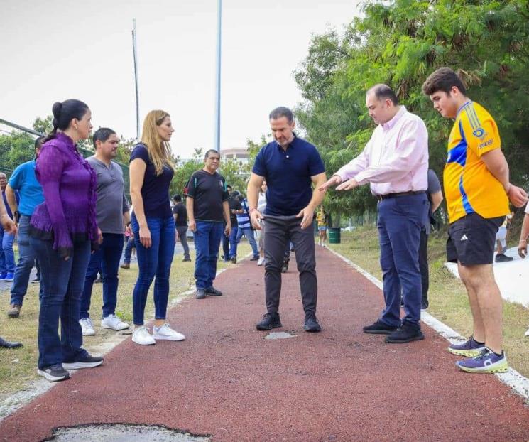 Mejorará Adrián espacios públicos para la cohesión social