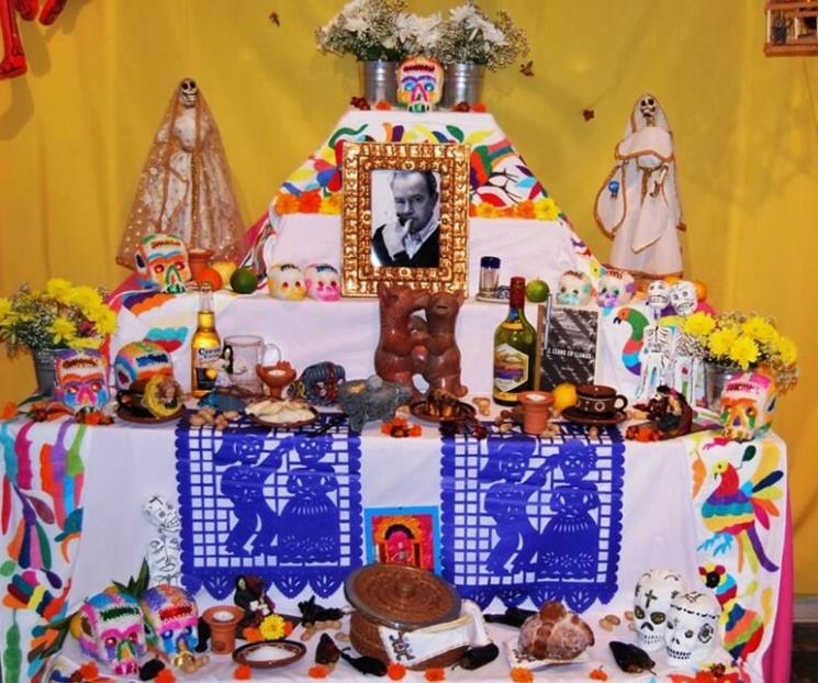 Altar de muertos para escritores