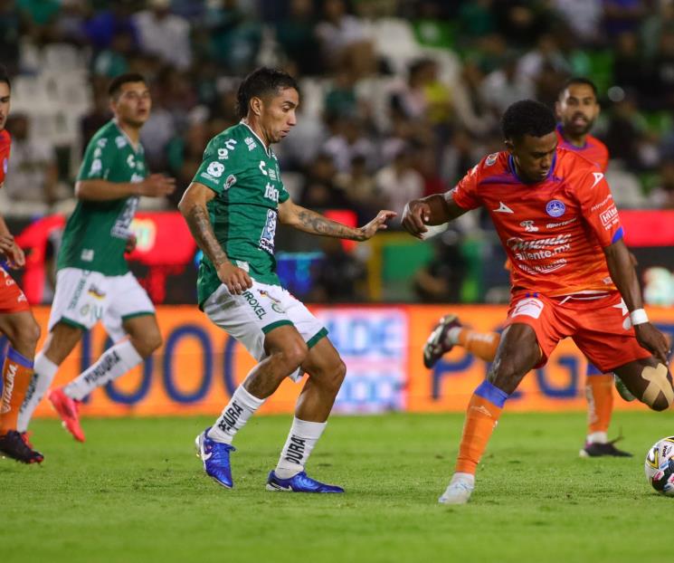 León y Mazatlán empatan en juego soso