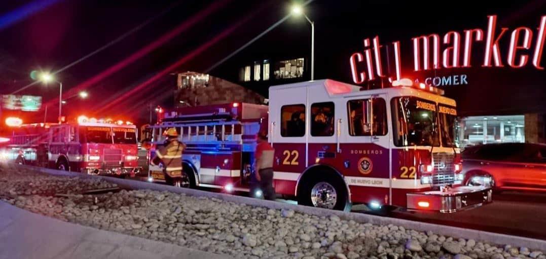 Alarma conato de incendio en centro comercial