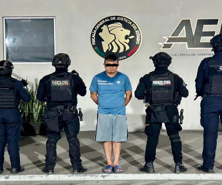 Detienen a presunto integrante de grupo criminal