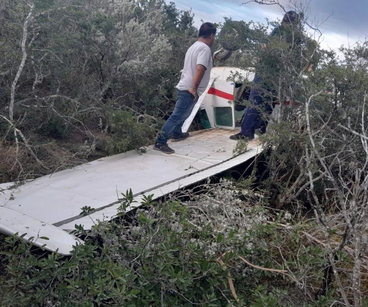 Sobreviven tras aterrizaje de emergencia