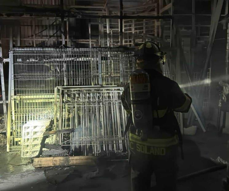 Alarma incendio de bodega