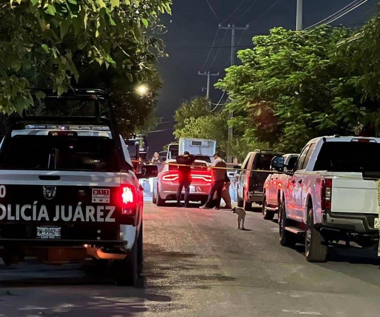 Balean a 4 hombres en Juárez