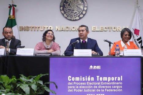 INE pide aplazar elección judicial por noventa días