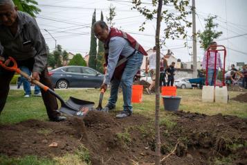 Contin&uacute;a en Escobedo el programa &acute;Pulmones Comunitarios