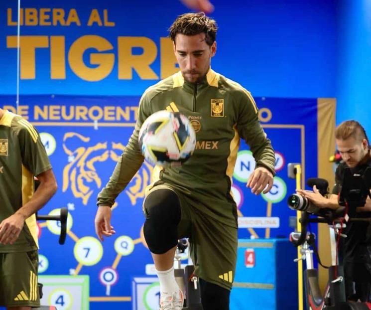 Realiza Tigres regenerativo tras amistoso ante Alebrijes 