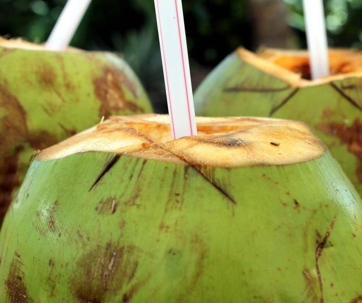 Toma agua de coco para fortalecer tu sistema inmune