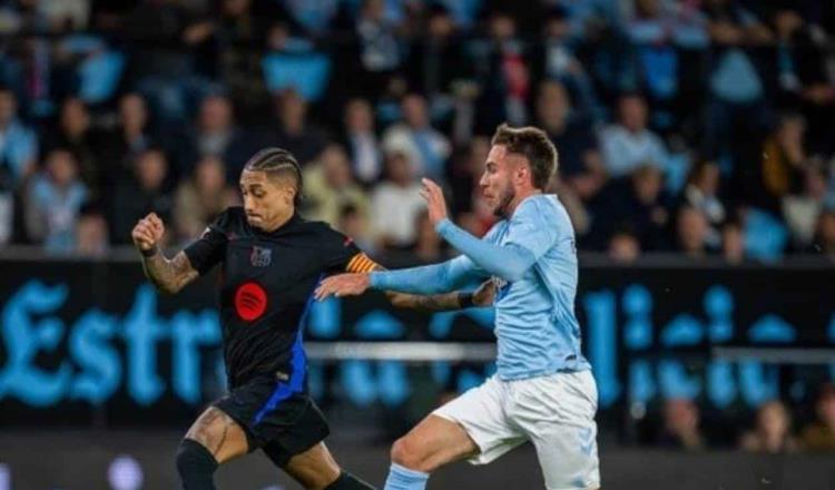 Empata Barcelona con Celta de Vigo