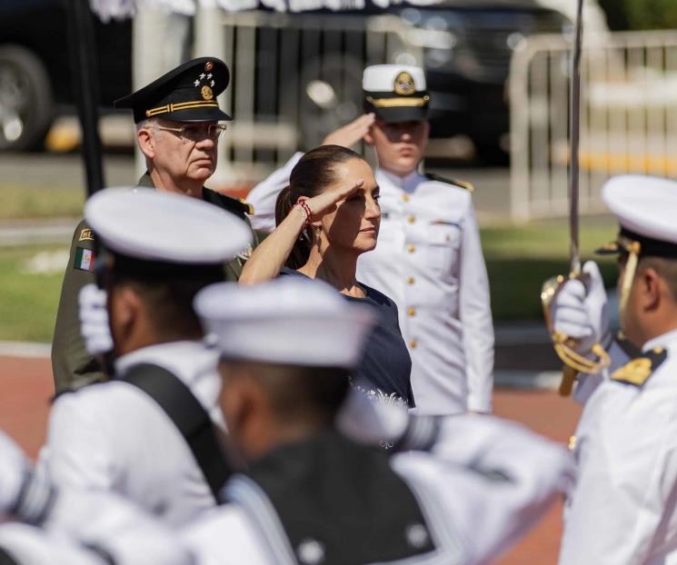 Sheinbaum destaca importancia de Fuerzas Armadas