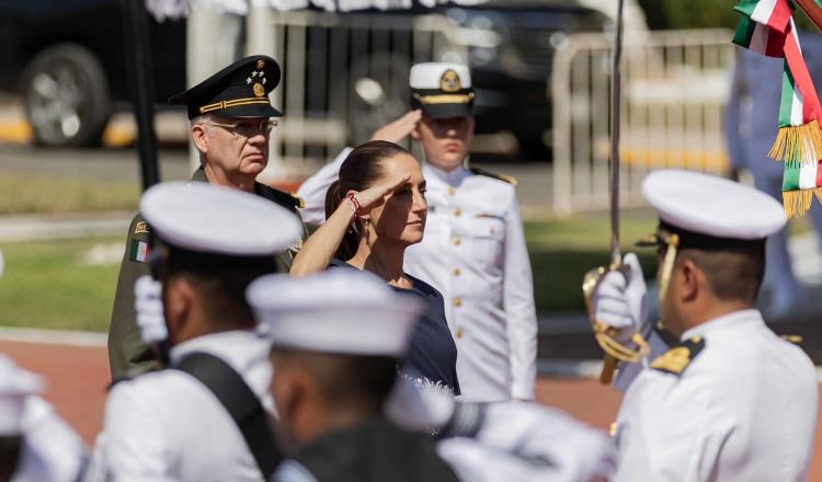 Sheinbaum destaca importancia de Fuerzas Armadas