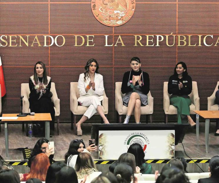 Impulsa Senado participación de mujeres jóvenes