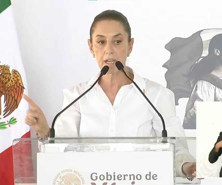 No somos menos, somos iguales: Sheinbaum