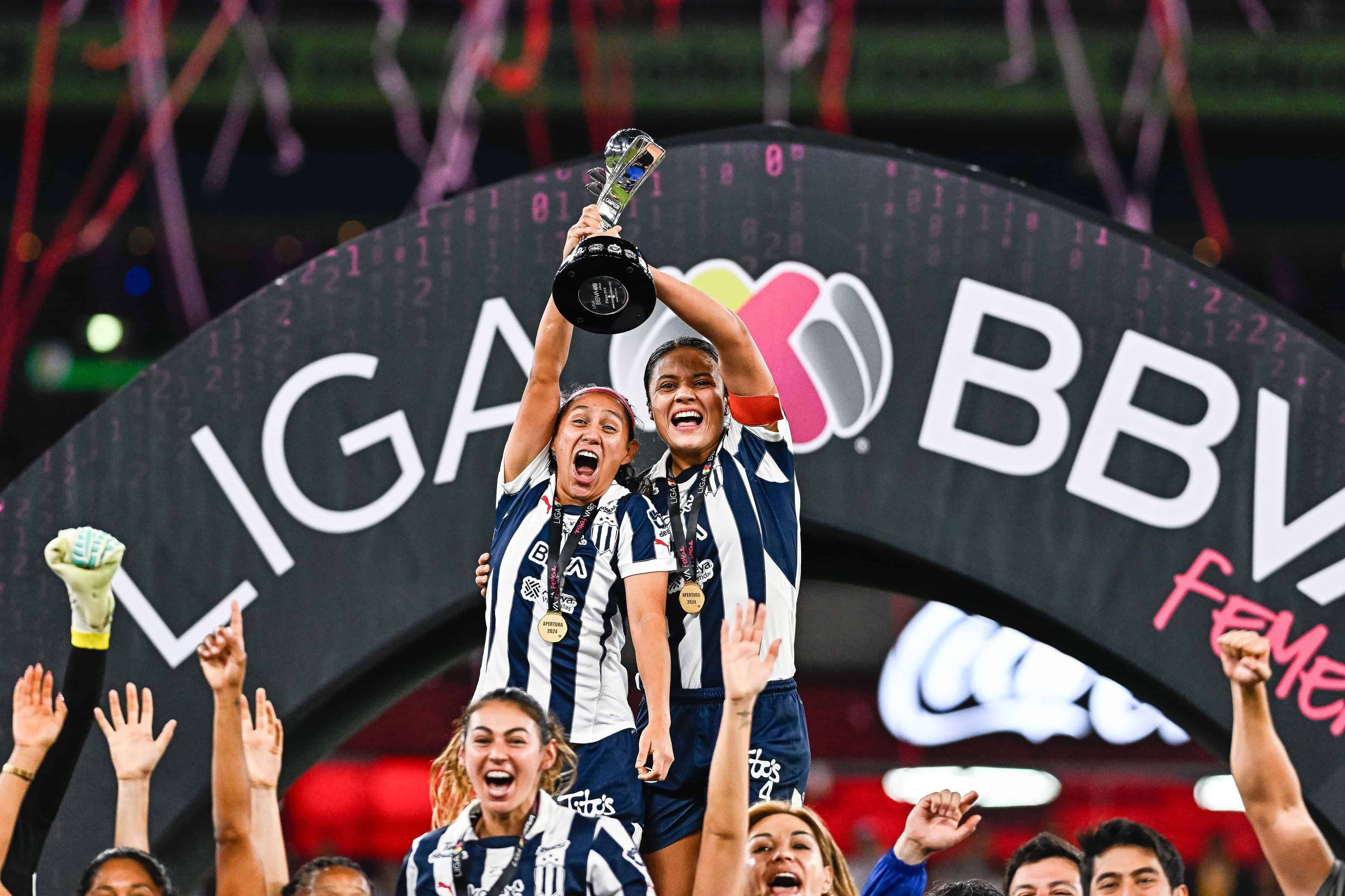 Rayadas son bicampeonas de la Liga MX Femenil.