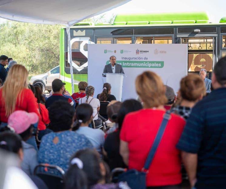 Arranca en Escobedo ruta intramunicipal La Unidad-Libramiento