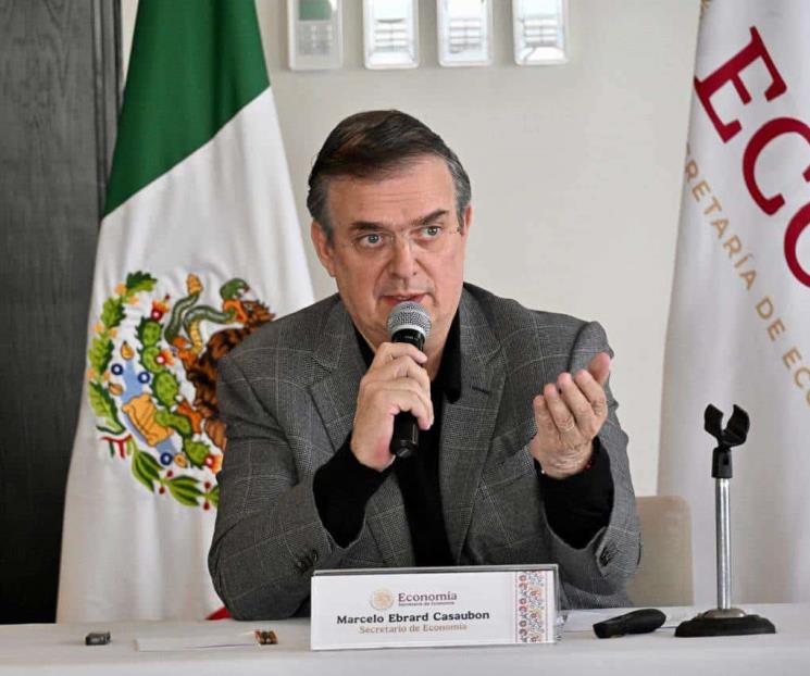 Ebrard respalda a Sheinbaum tras amenazas de Trump por aranceles