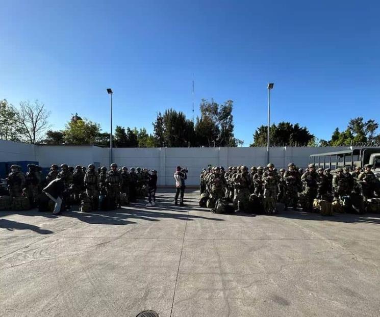 Envía ejército  100 elementos a Sinaloa