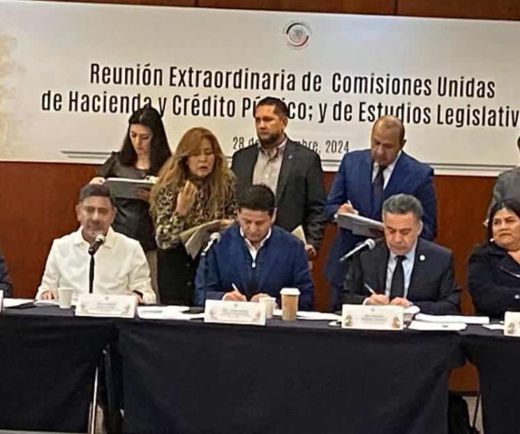 Avanza en comisiones del Senado Ley de Ingresos 2025