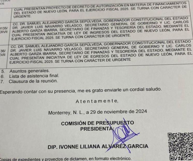 Realizará Comisión de Presupuesto dictamen del Paquete Fiscal